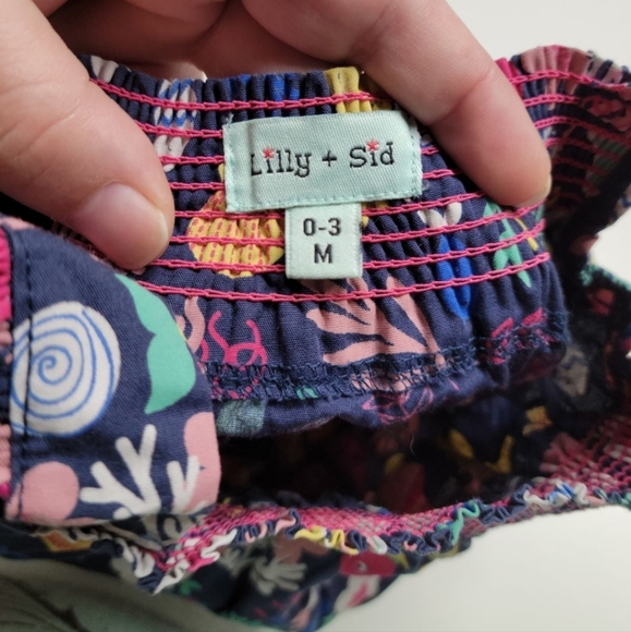 Organic Cotton Under the Sea Romper size 0-3 months - Picture 4 of 6